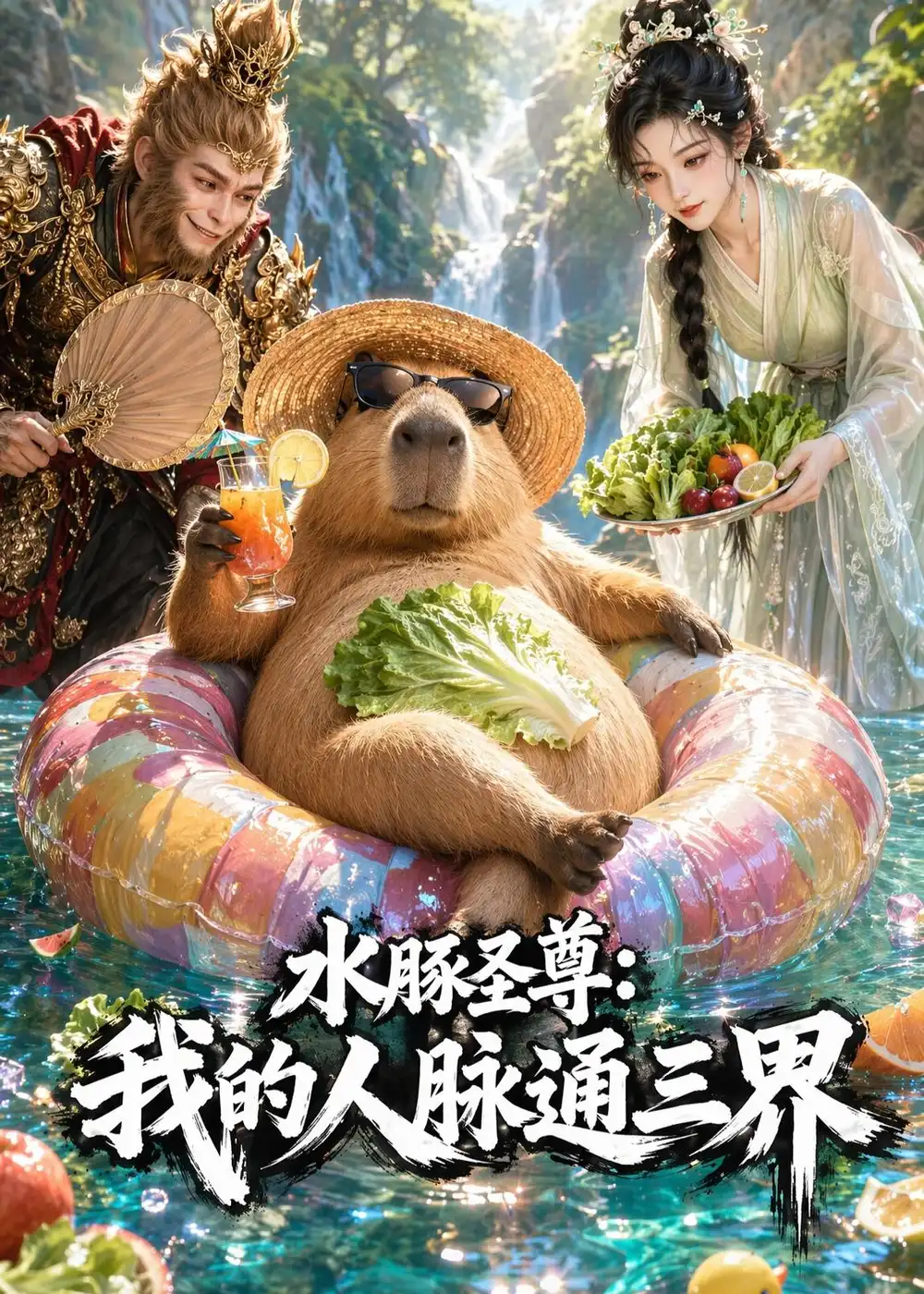《水豚圣尊:我的人脉通三界》短剧全集完整版免费观看-看电影短剧网