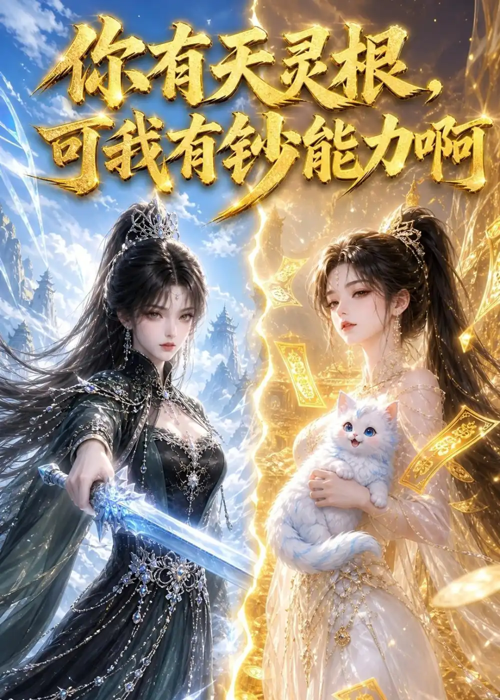 《你有天灵根,可我有钞能力呀》短剧全集完整版免费观看-看电影短剧网