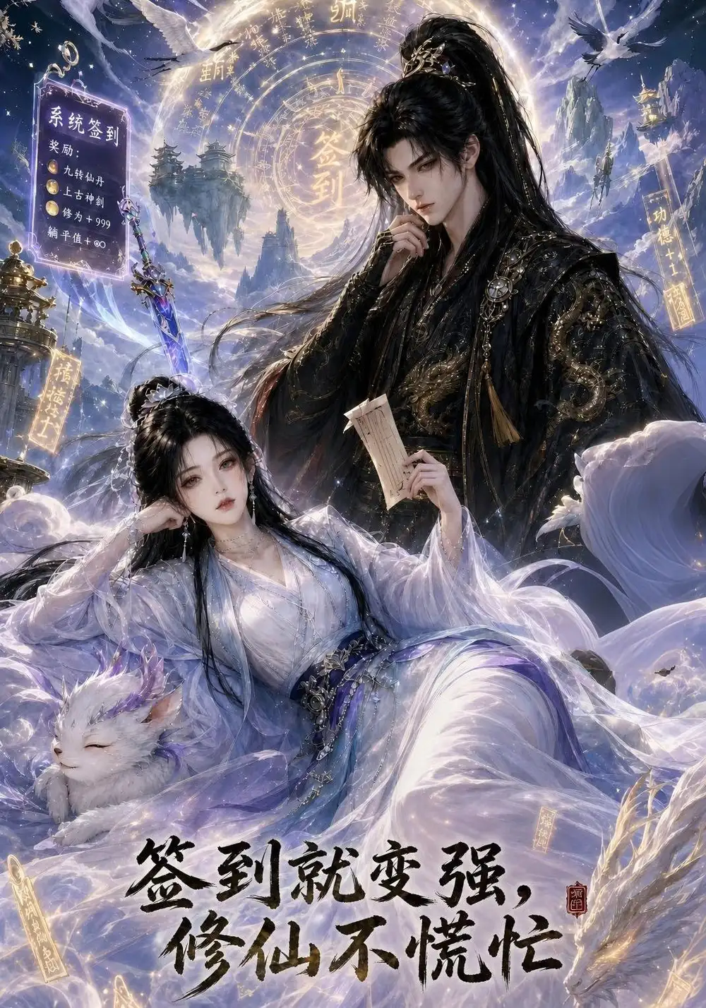 《签到就变强,修仙不慌忙》短剧全集完整版免费观看-看电影短剧网