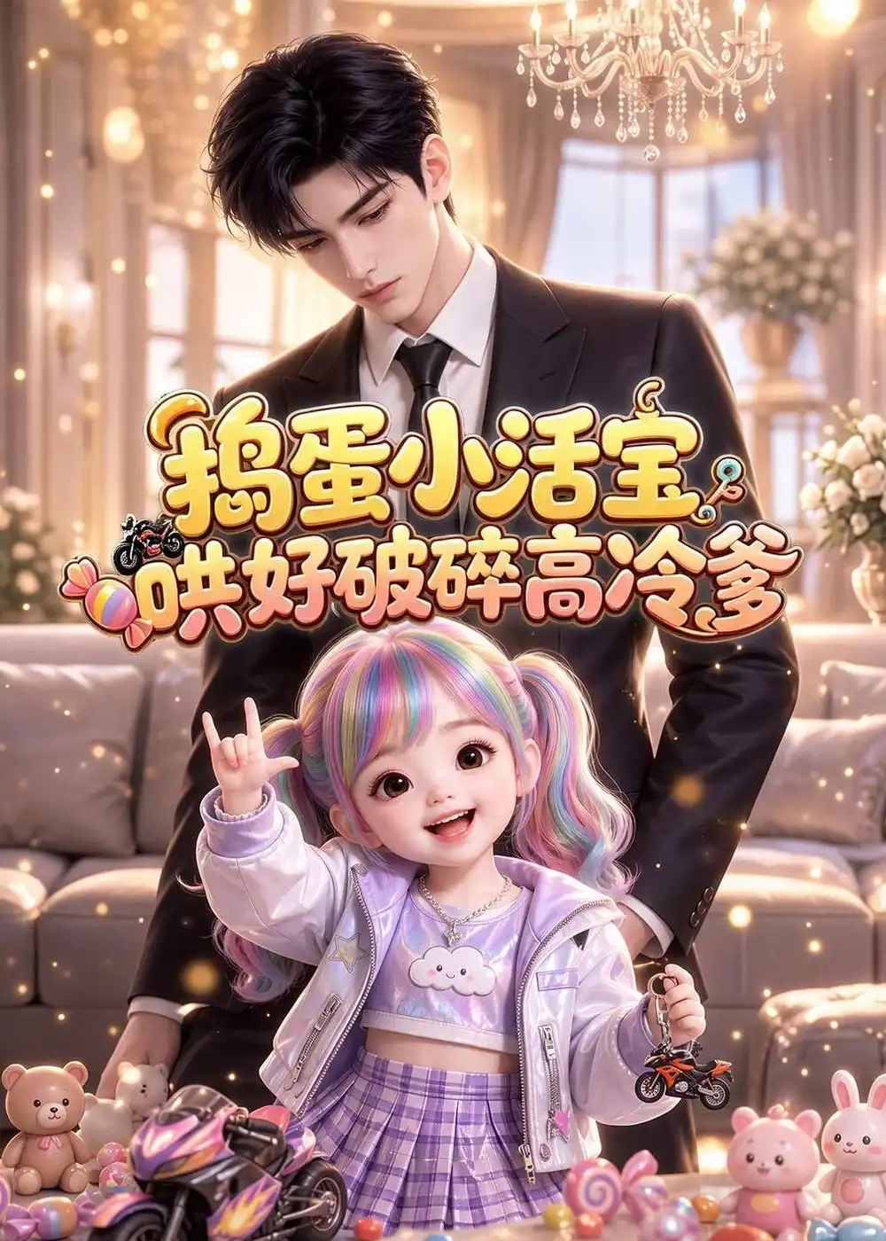 《捣蛋小活宝哄好破碎高冷爹》短剧全集完整版免费观看-看电影短剧网