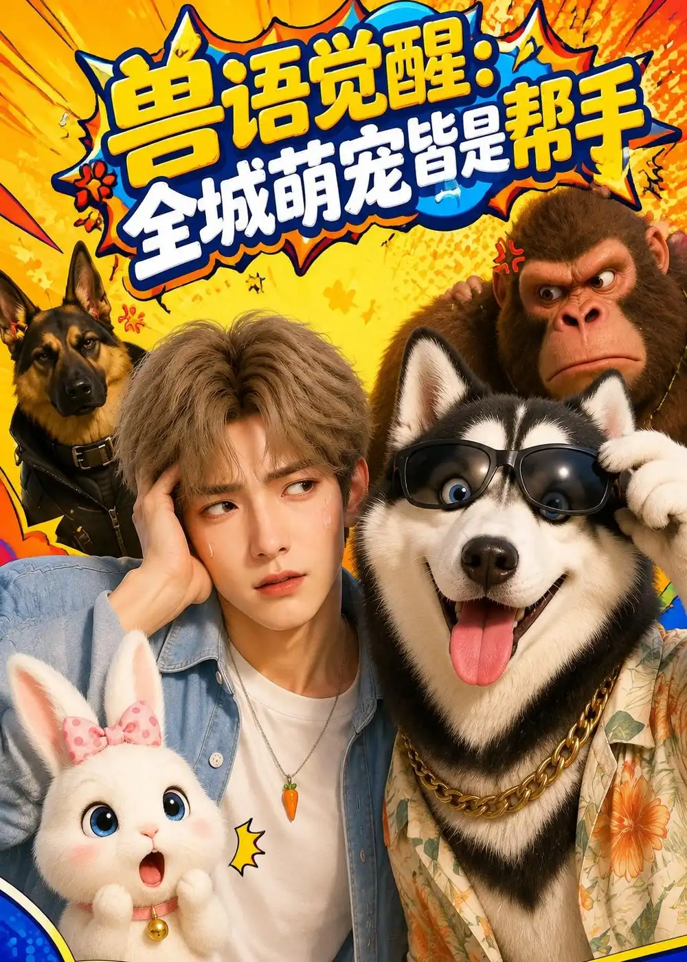 《兽语觉醒:全城萌宠皆是帮手》短剧全集完整版免费观看-看电影短剧网