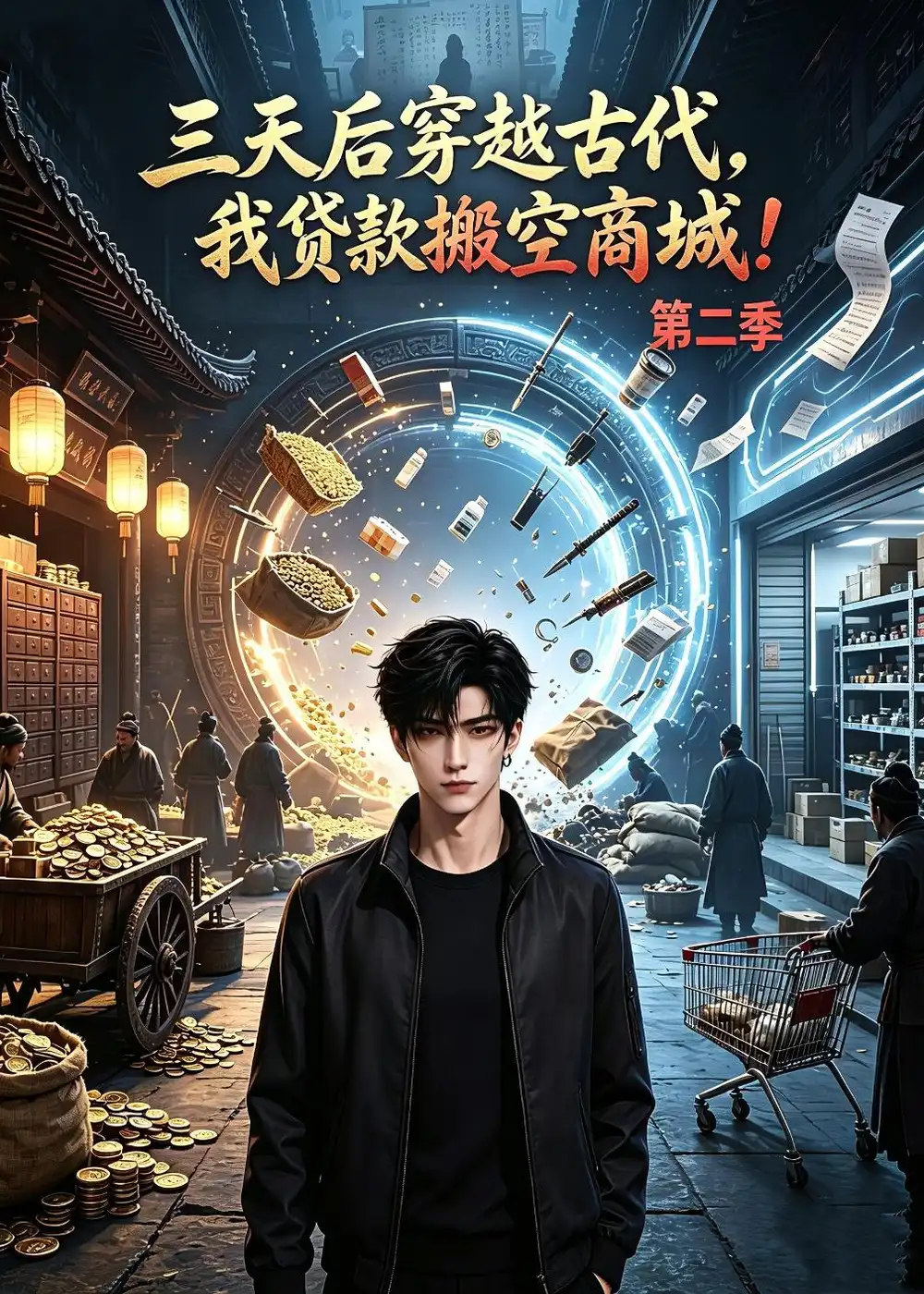 《三天后穿越古代，我贷款搬空商城！第二季》短剧全集完整版免费观看