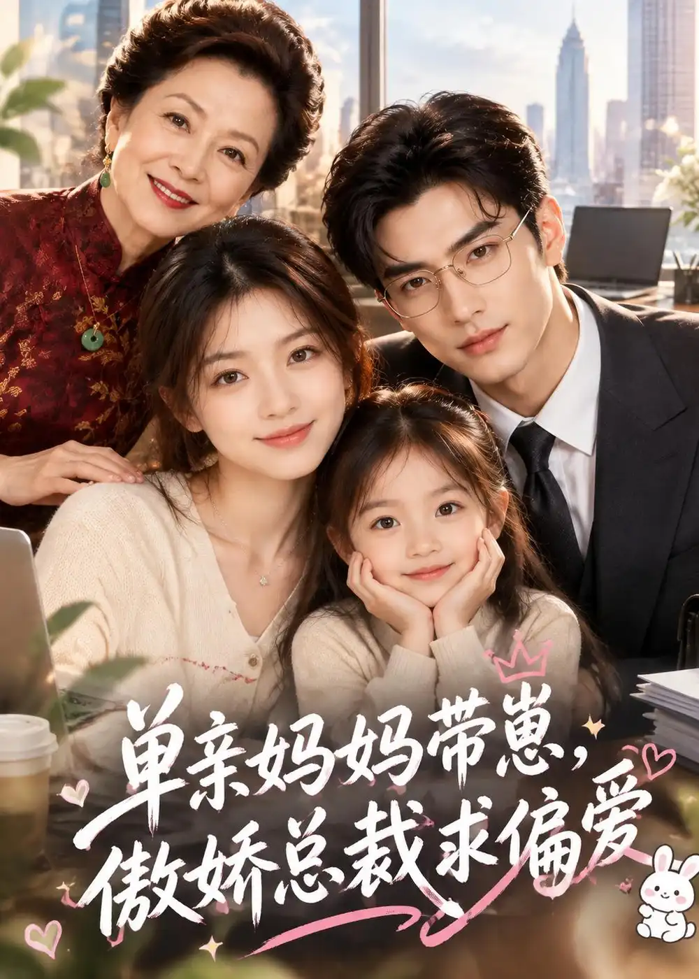 《单亲妈妈带崽,傲娇总裁求偏爱》短剧全集完整版免费观看-看电影短剧网