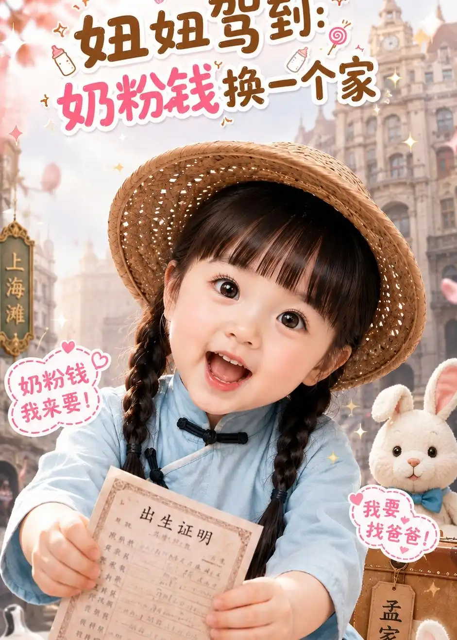 《妞妞驾到:奶粉钱换一个家》短剧全集完整版免费观看-看电影短剧网