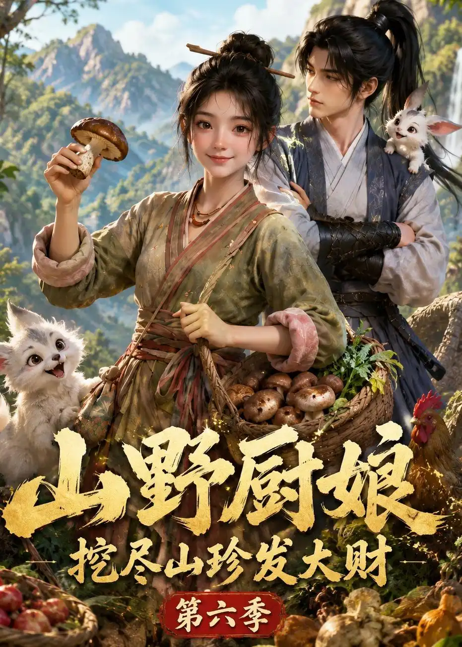 《山野厨娘，挖尽山珍发大财第六季》短剧全集完整版免费观看