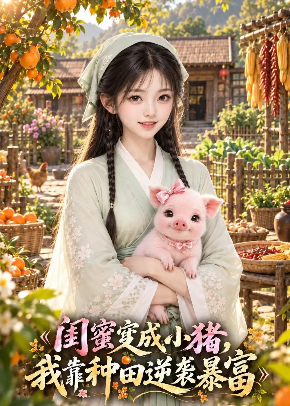 《闺蜜变成小猪,我靠种田逆袭暴富》短剧全集完整版免费观看-看电影短剧网