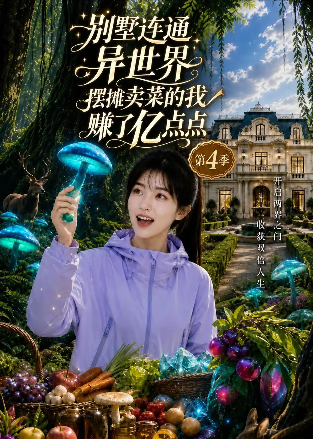 《别墅连通异世界,摆摊卖菜的我赚了亿点点》短剧全集完整版免费观看-看电影短剧网