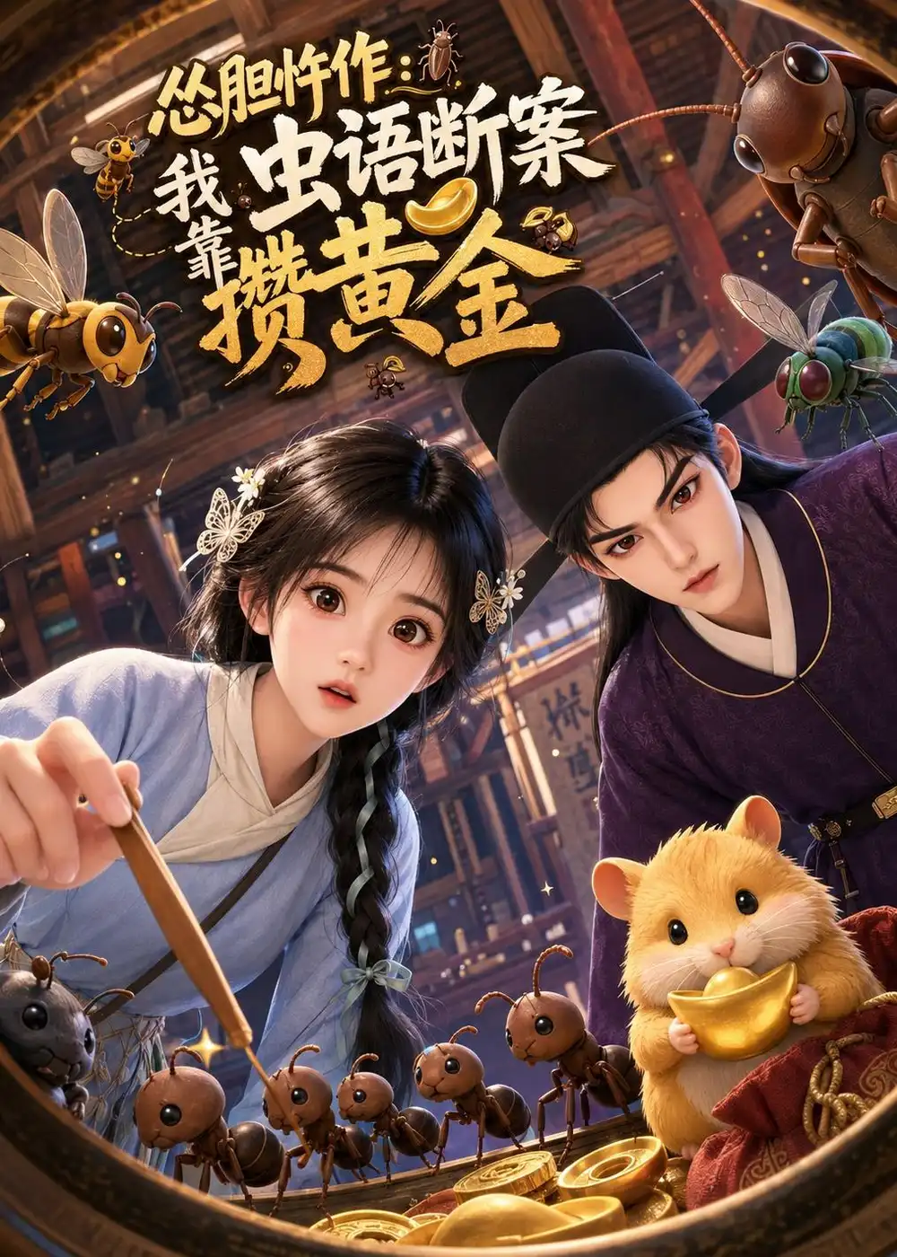 《怂胆忤作：我靠虫语断案攒黄金》短剧全集完整版免费观看