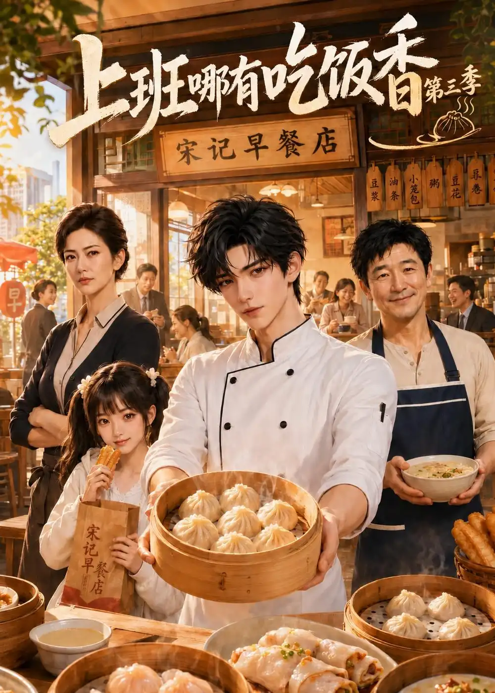 《上班哪有吃饭香第三季》短剧全集完整版免费观看