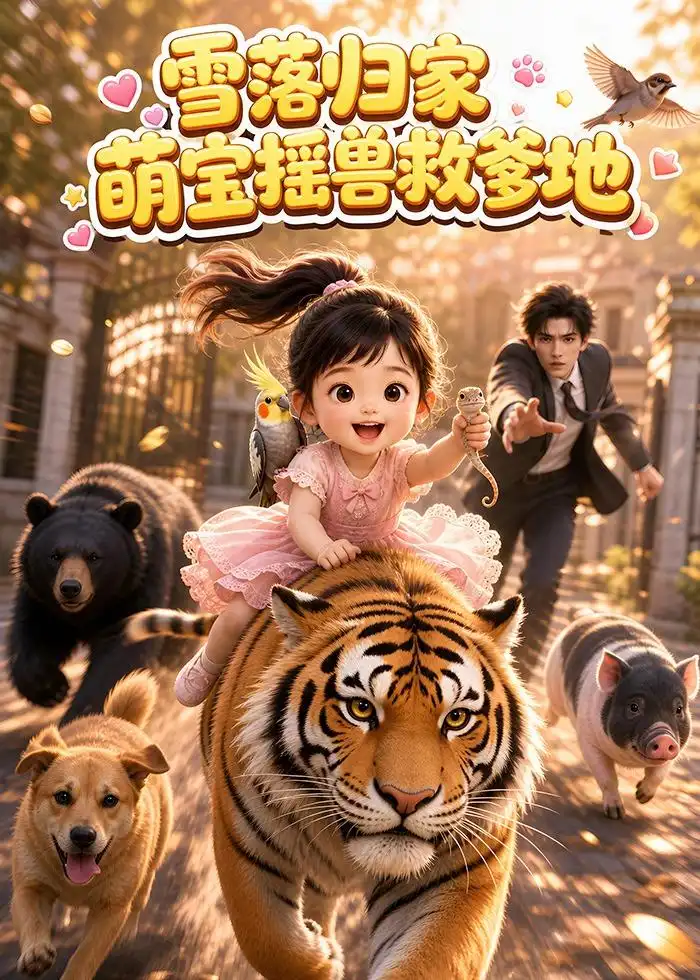 《雪落归家：萌宝摇兽救爹地》短剧全集完整版免费观看
