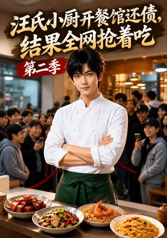 《汪氏小厨开餐馆还债,结果全网抢着吃第二季》短剧全集完整版免费观看-看电影短剧网