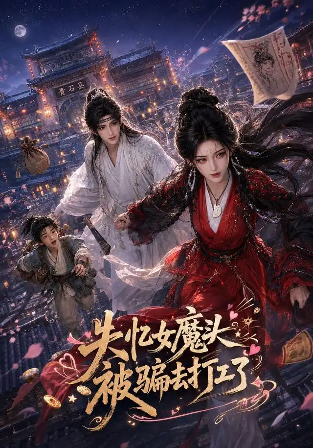 《失忆女魔头被骗去打工了》短剧全集完整版免费观看