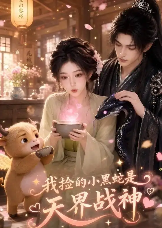 《我捡的小黑蛇是天界战神》短剧全集完整版免费观看