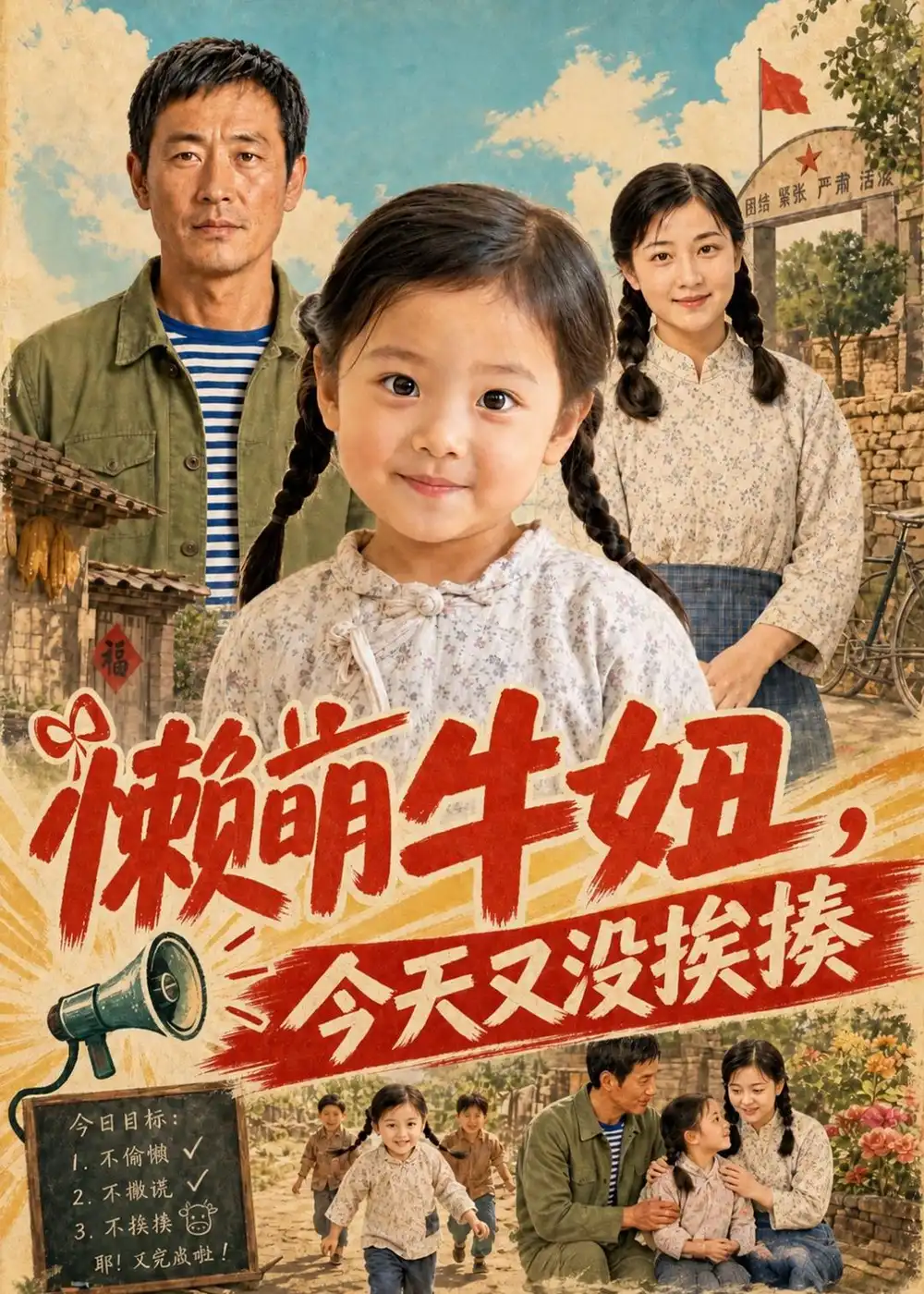 《懒萌牛妞,今天又没挨揍》短剧全集完整版免费观看-看电影短剧网