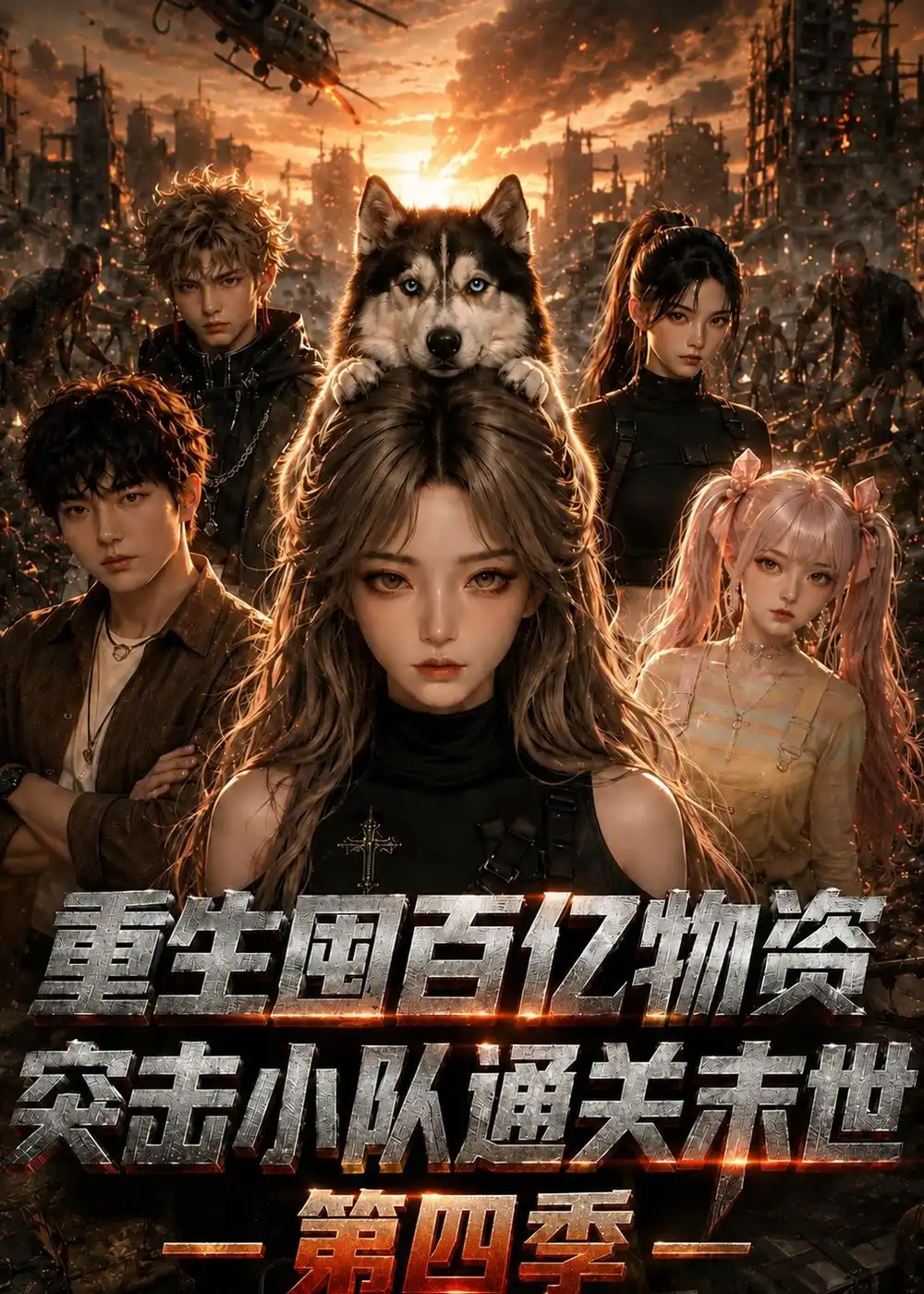 《重生囤百亿物资，突击小队通关末世第四季》短剧全集完整版免费观看
