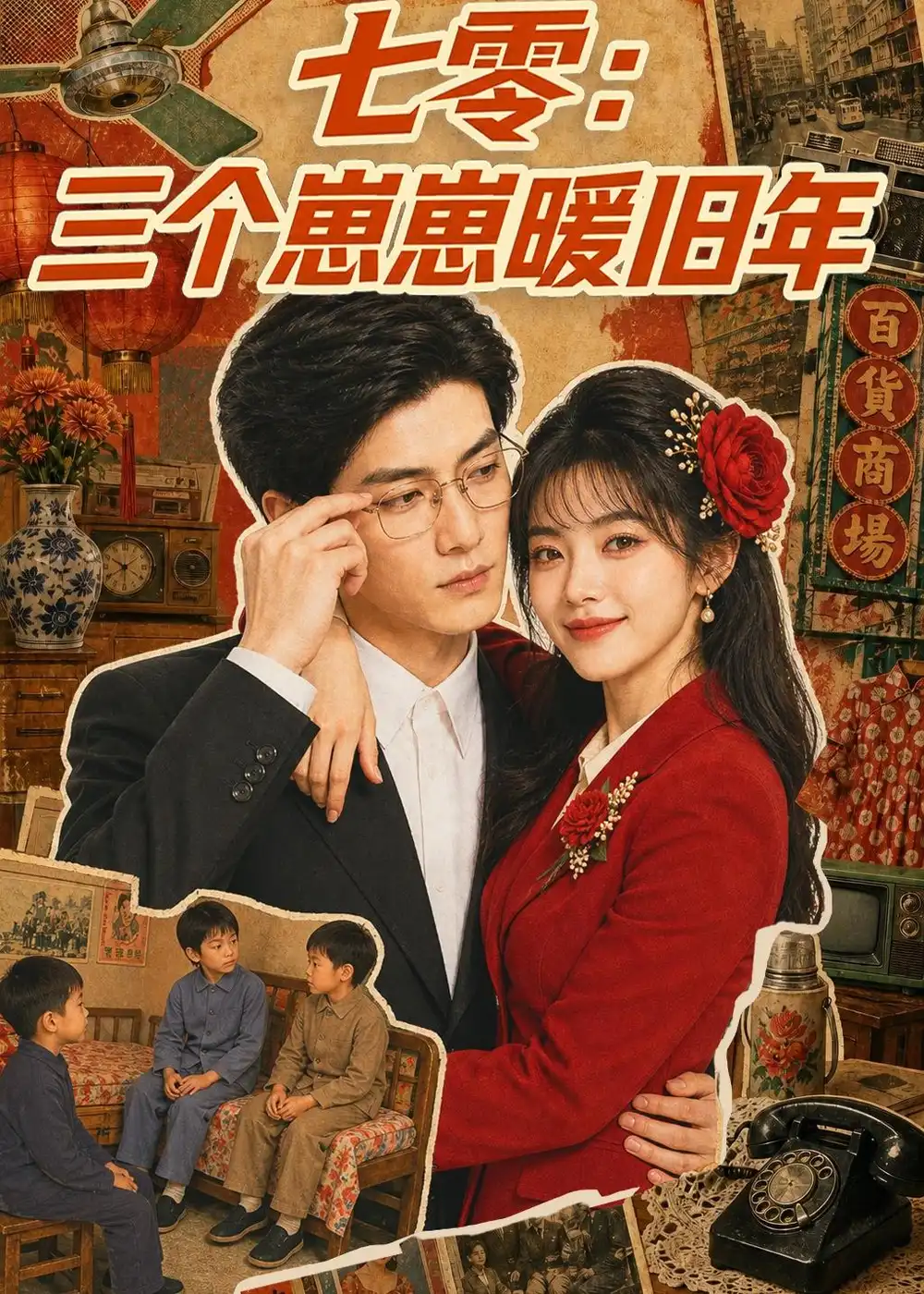 《七零:三个崽崽暖旧年》短剧全集完整版免费观看-看电影短剧网