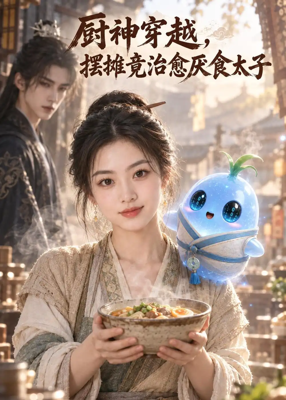 《厨神穿越，摆摊竟治愈厌食太子》短剧全集完整版免费观看