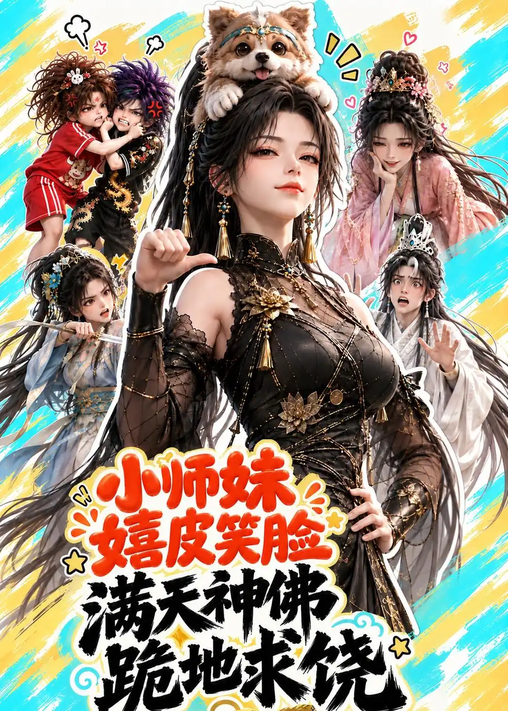 《小师妹嬉皮笑脸,满天神佛跪地求饶》短剧全集完整版免费观看-看电影短剧网