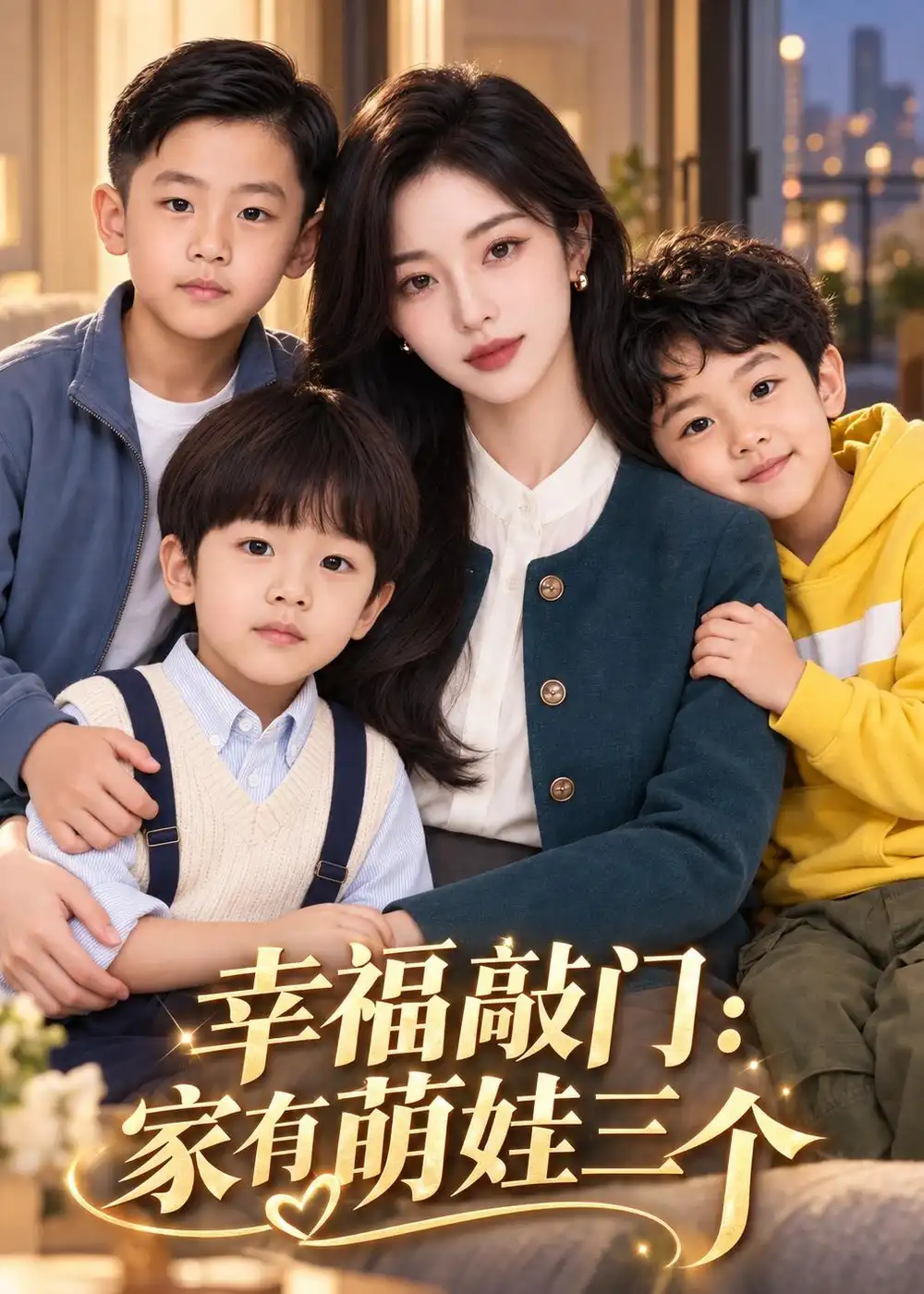 《幸福敲门：家有萌娃三个》短剧全集完整版免费观看