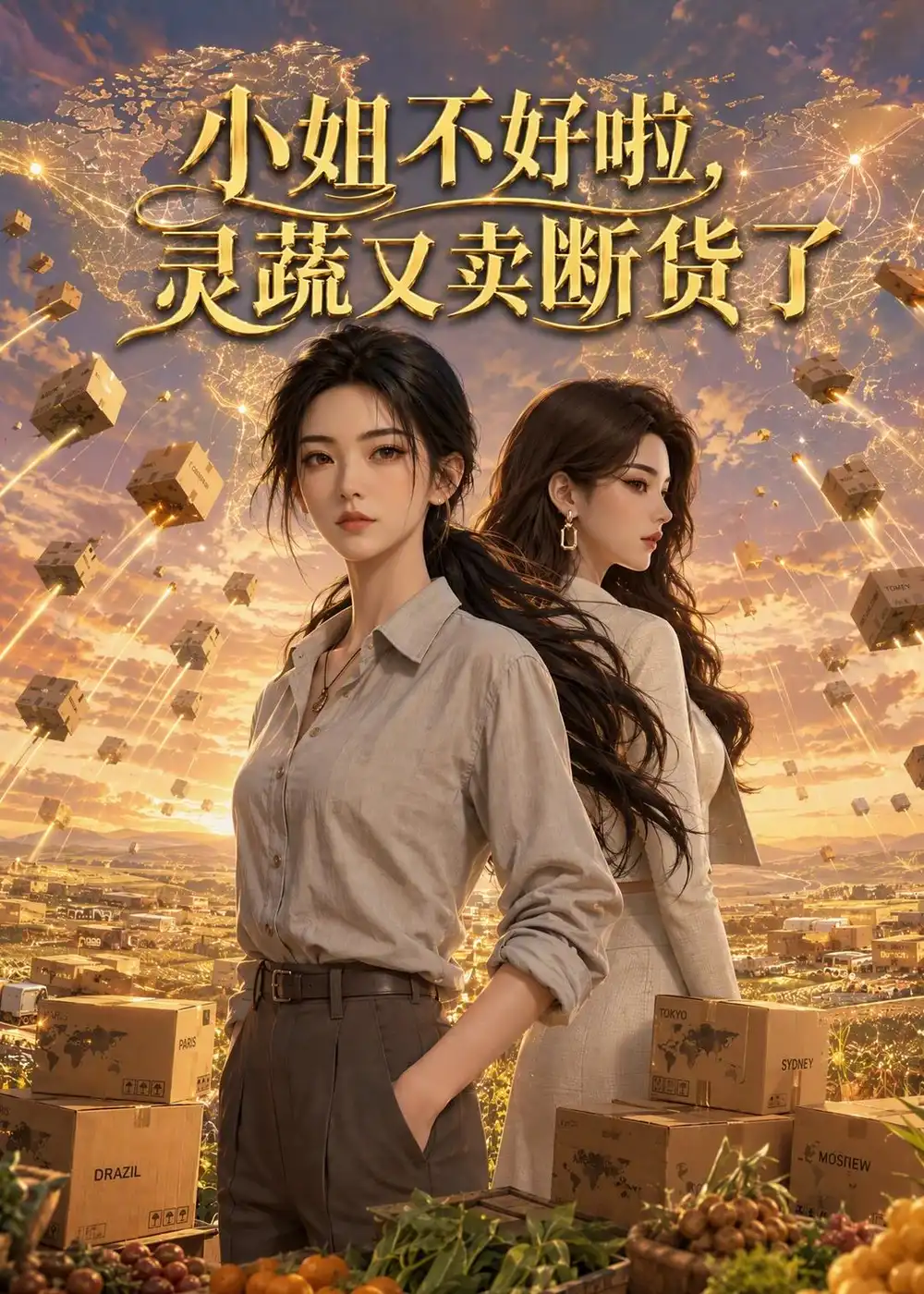 《小姐不好了,灵蔬又卖断货了》短剧全集完整版免费观看-看电影短剧网