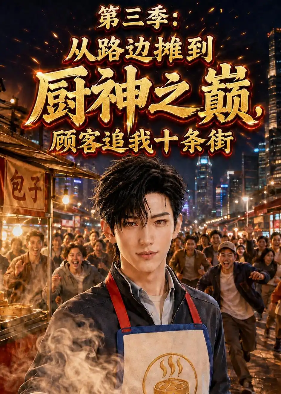 《第三季从路边摊到厨神之巅,顾客追我十条街》短剧全集完整版免费观看-看电影短剧网