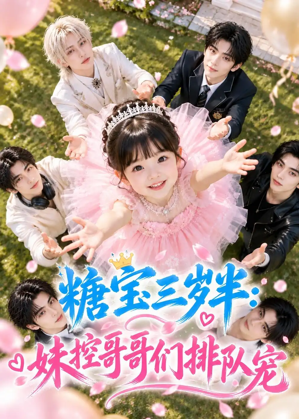 《糖宝三岁半:妹控哥哥们排队宠》短剧全集完整版免费观看-看电影短剧网