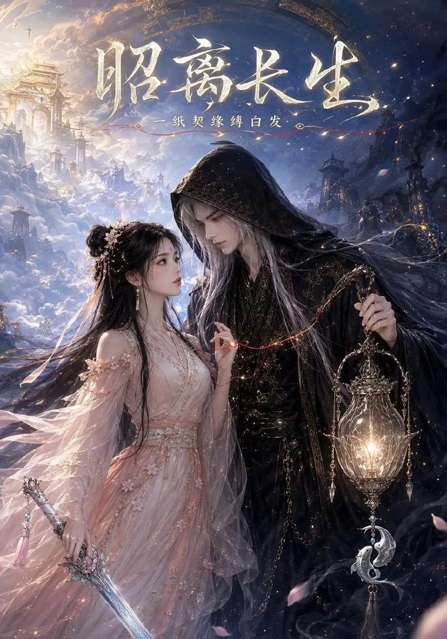 昭离长生，一纸契缘缚白发