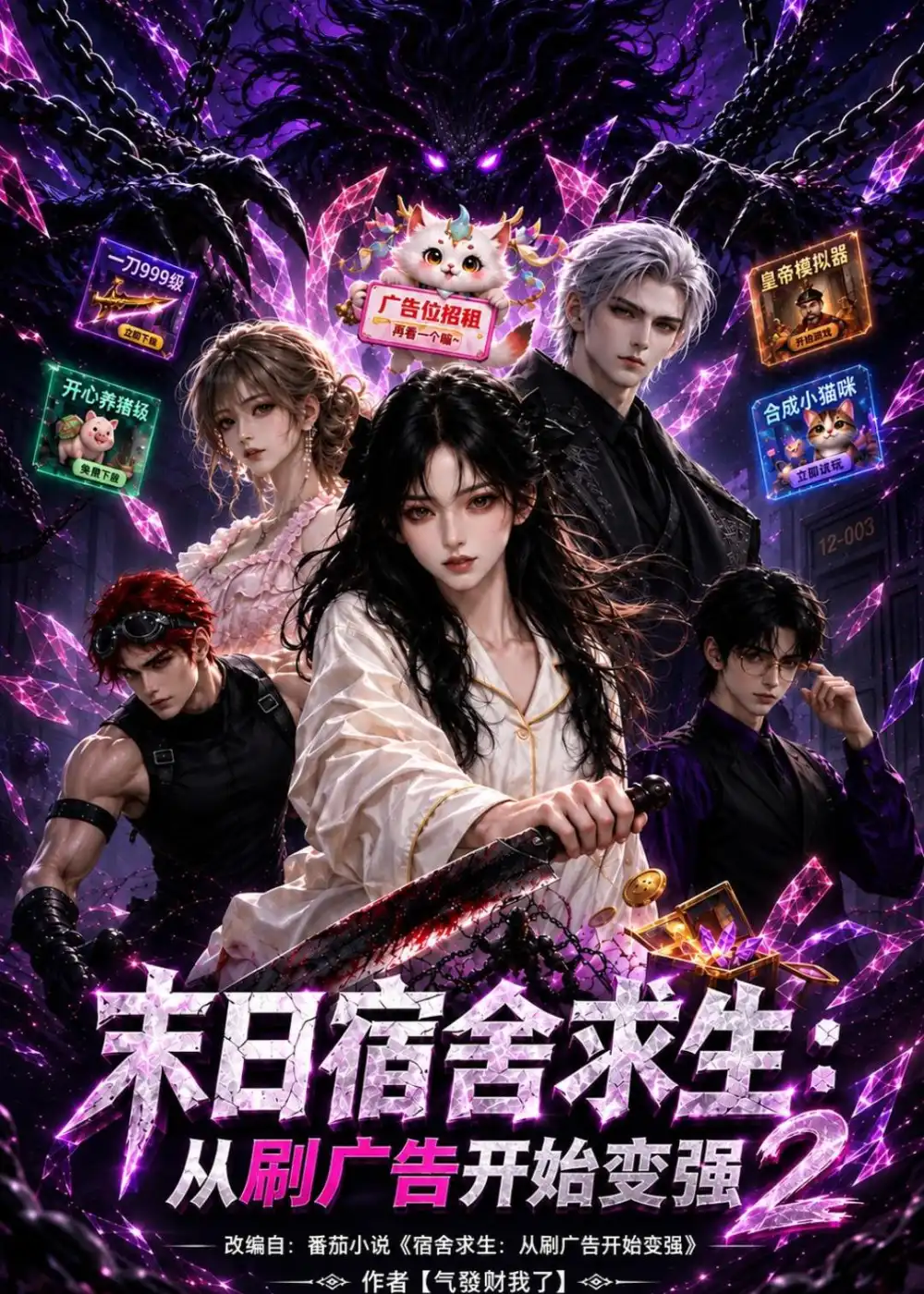《末日宿舍求生从刷广告开始变强2》短剧全集完整版免费观看-看电影短剧网