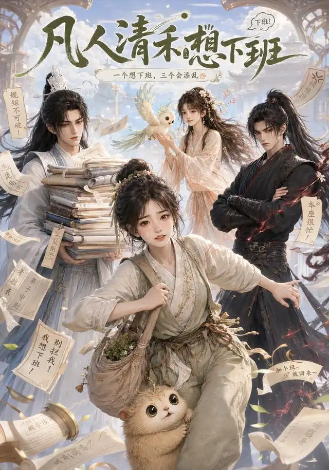 《凡人清禾想下班》