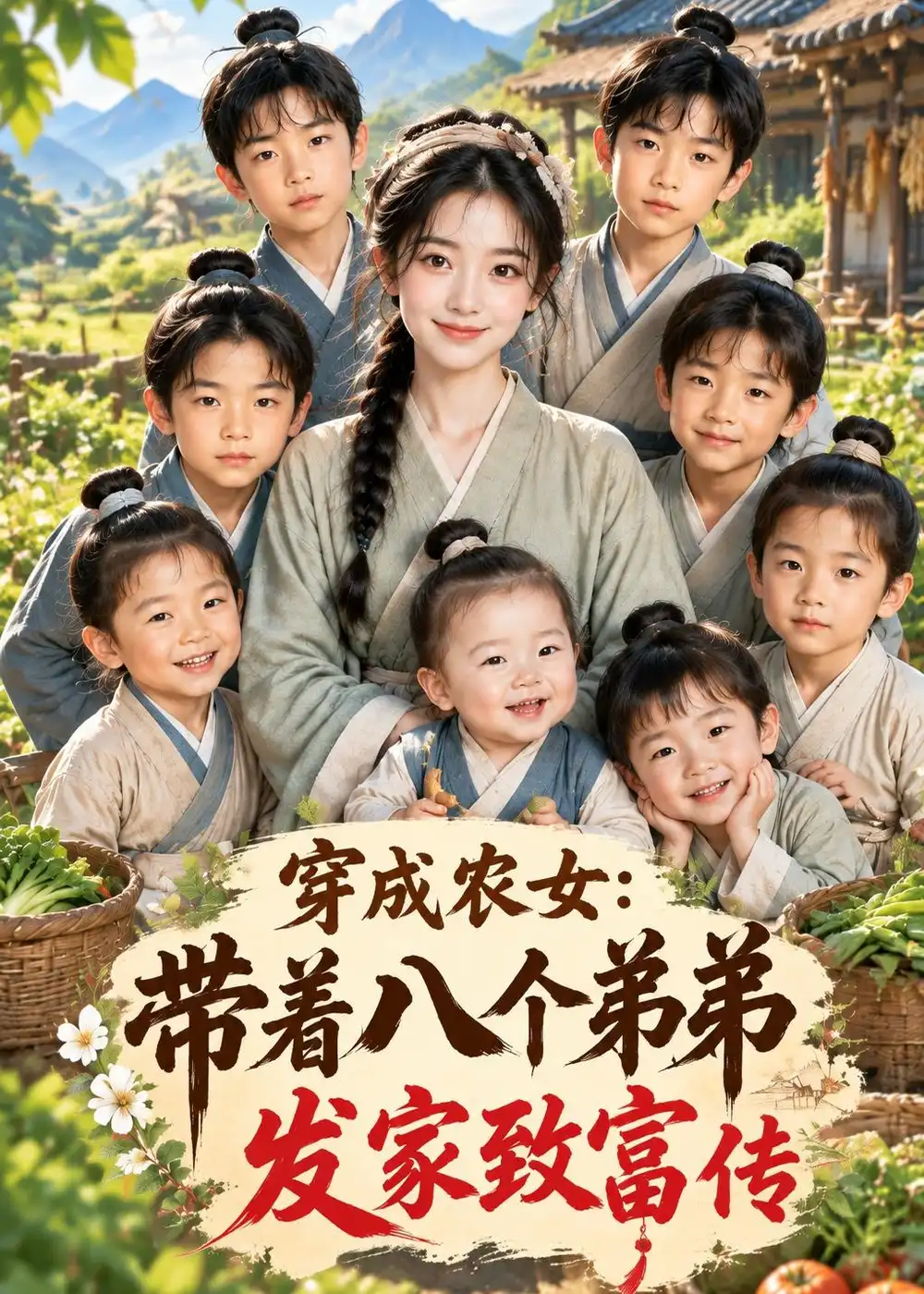 《穿成农女：带着八个弟弟发家致富传》