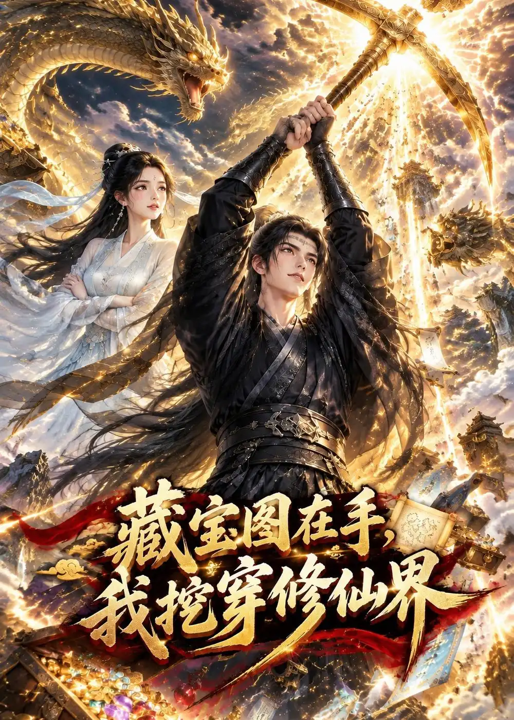 《藏宝图在手，我挖穿修真界》