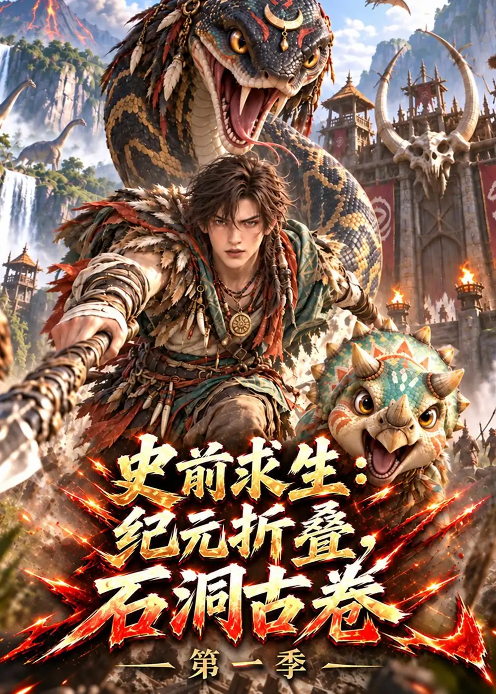 《史前求生纪元折叠石洞古卷》第一季-看电影短剧网