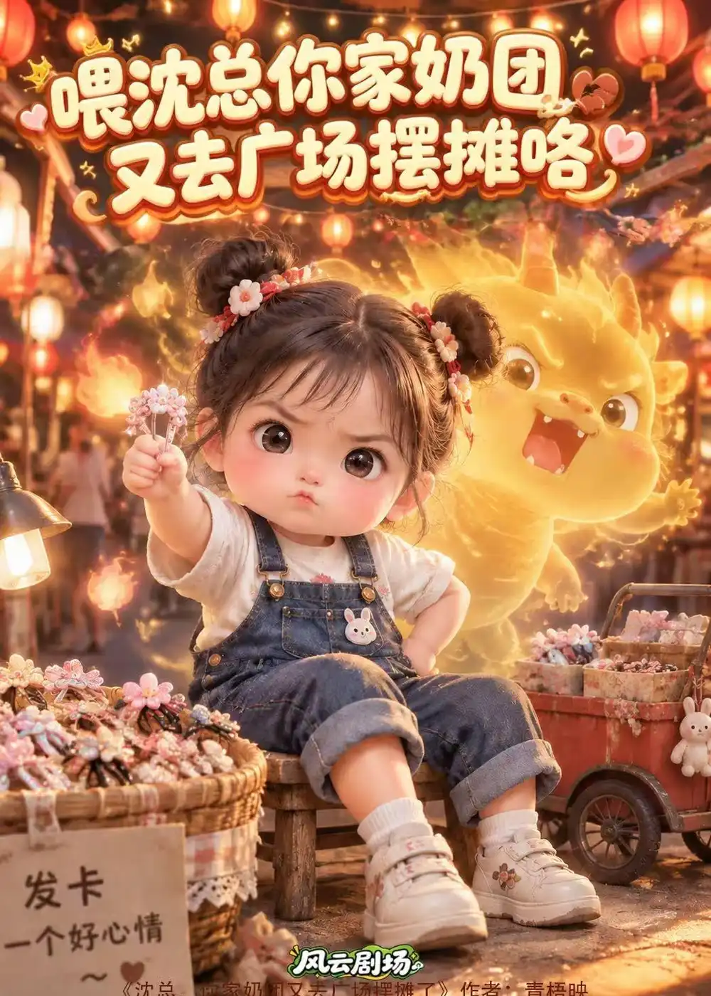 《喂沈总你家奶团又去广场摆摊咯》