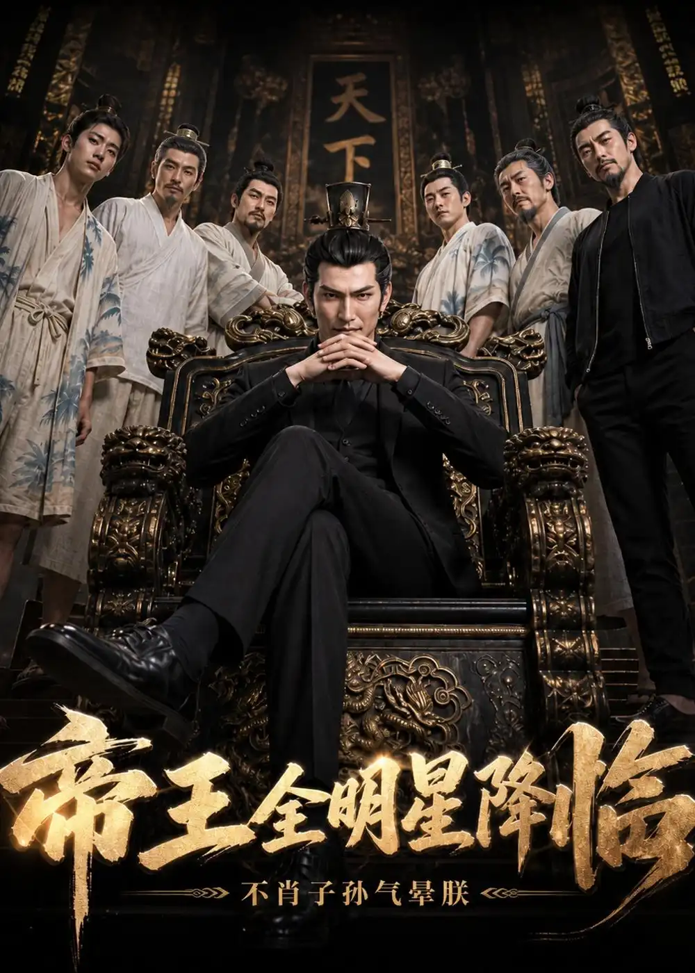 《帝王全明星降临不肖子孙气晕朕》