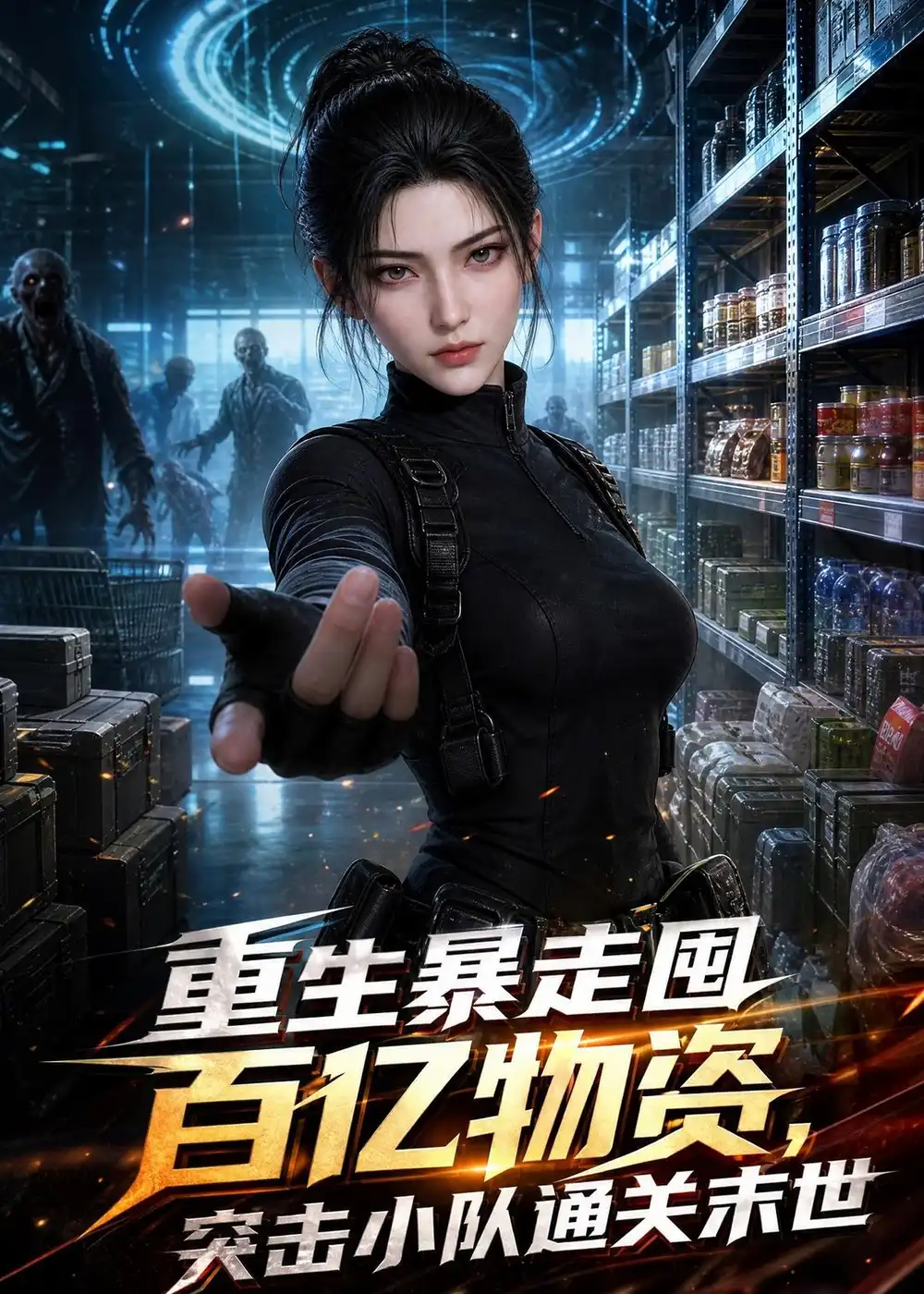 《重生暴走囤百亿物资，突击小队通关末世》