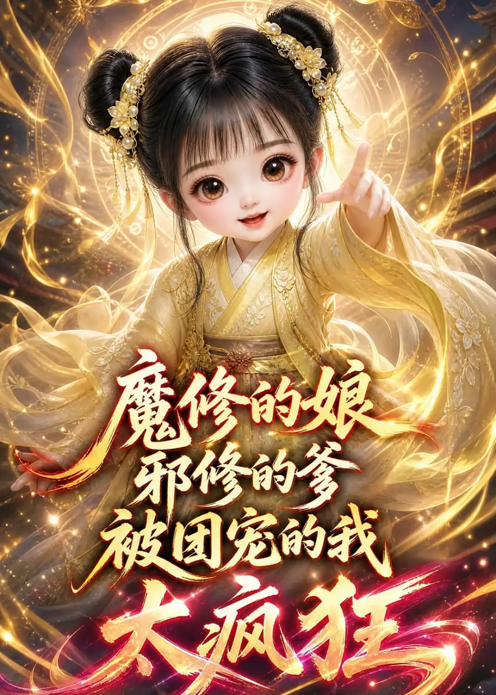 《魔修的娘，邪修的爹，被团宠的我太疯狂》