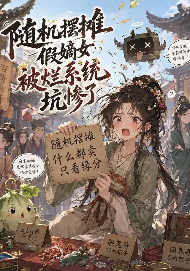 《随机摆摊假嫡女被烂系统坑惨了》-看电影短剧网