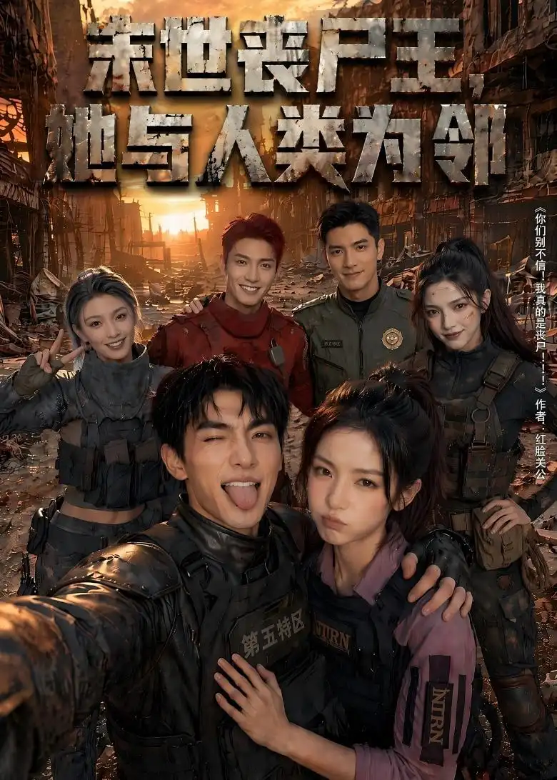 《末世丧尸王，她与人类为邻》