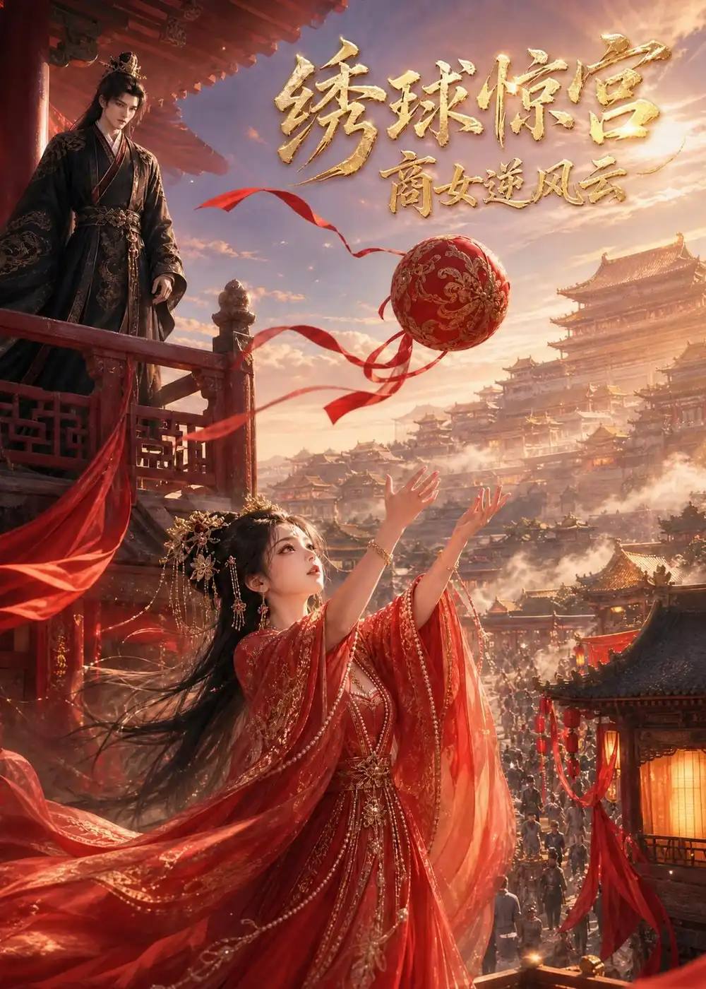 《绣球惊宫，商女逆风云》