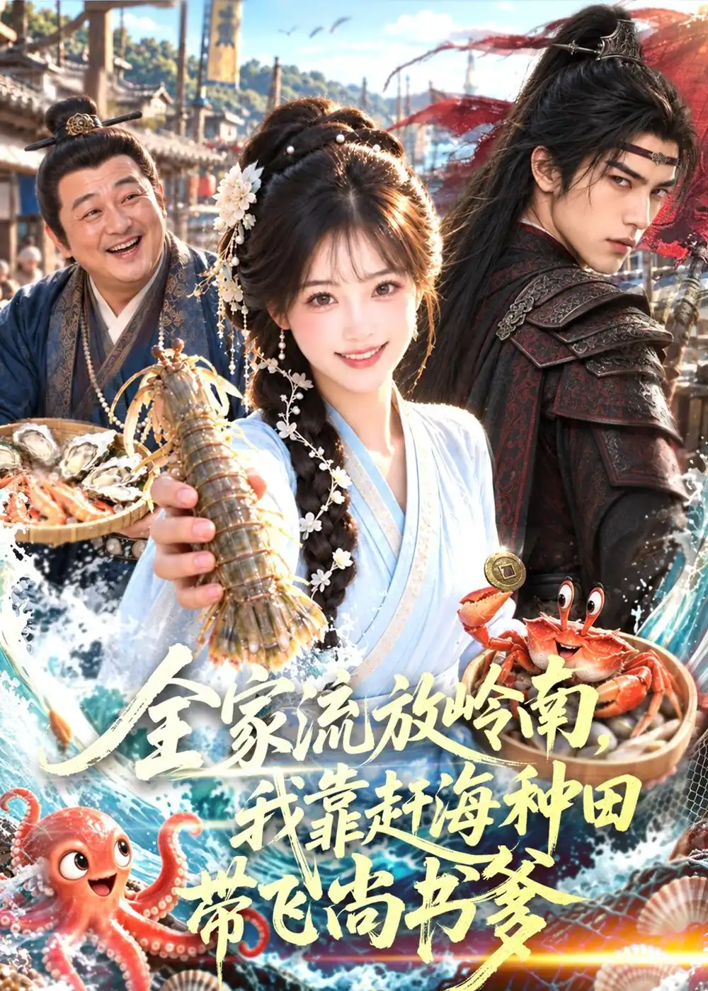 《全家流放岭南，我靠赶海种田带飞尚书爹》