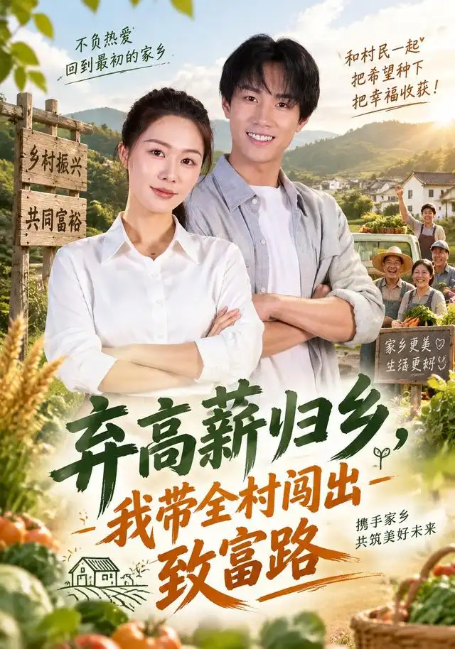 《弃高薪归乡,我带全村闯出致富路》-看电影短剧网
