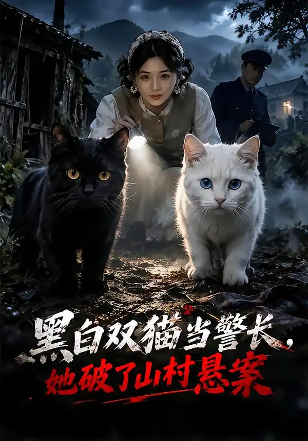 《黑白双猫当警长，她破了山村悬案》