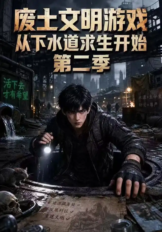 《废土文明游戏:从下水道求生开始!》第二季-看电影短剧网