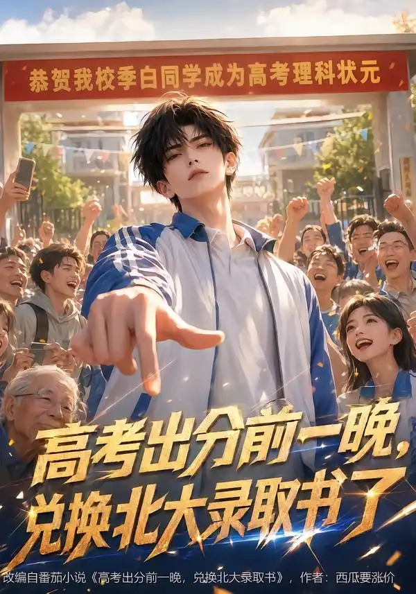 《高考出分前一晚，兑换北大录取书了》
