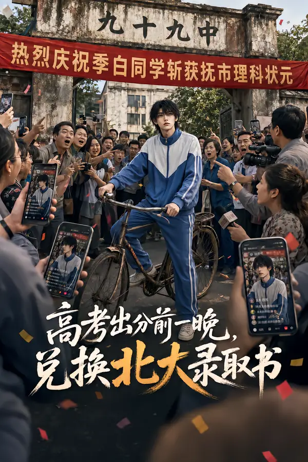 《高考出分前一晚，兑换北大录取书》