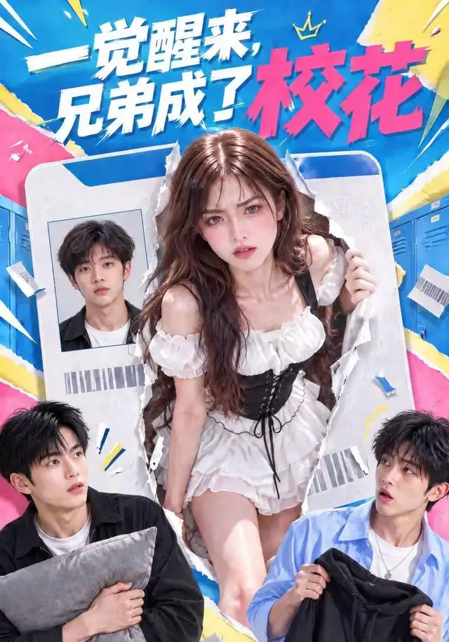 《一觉醒来，兄弟成了校花》