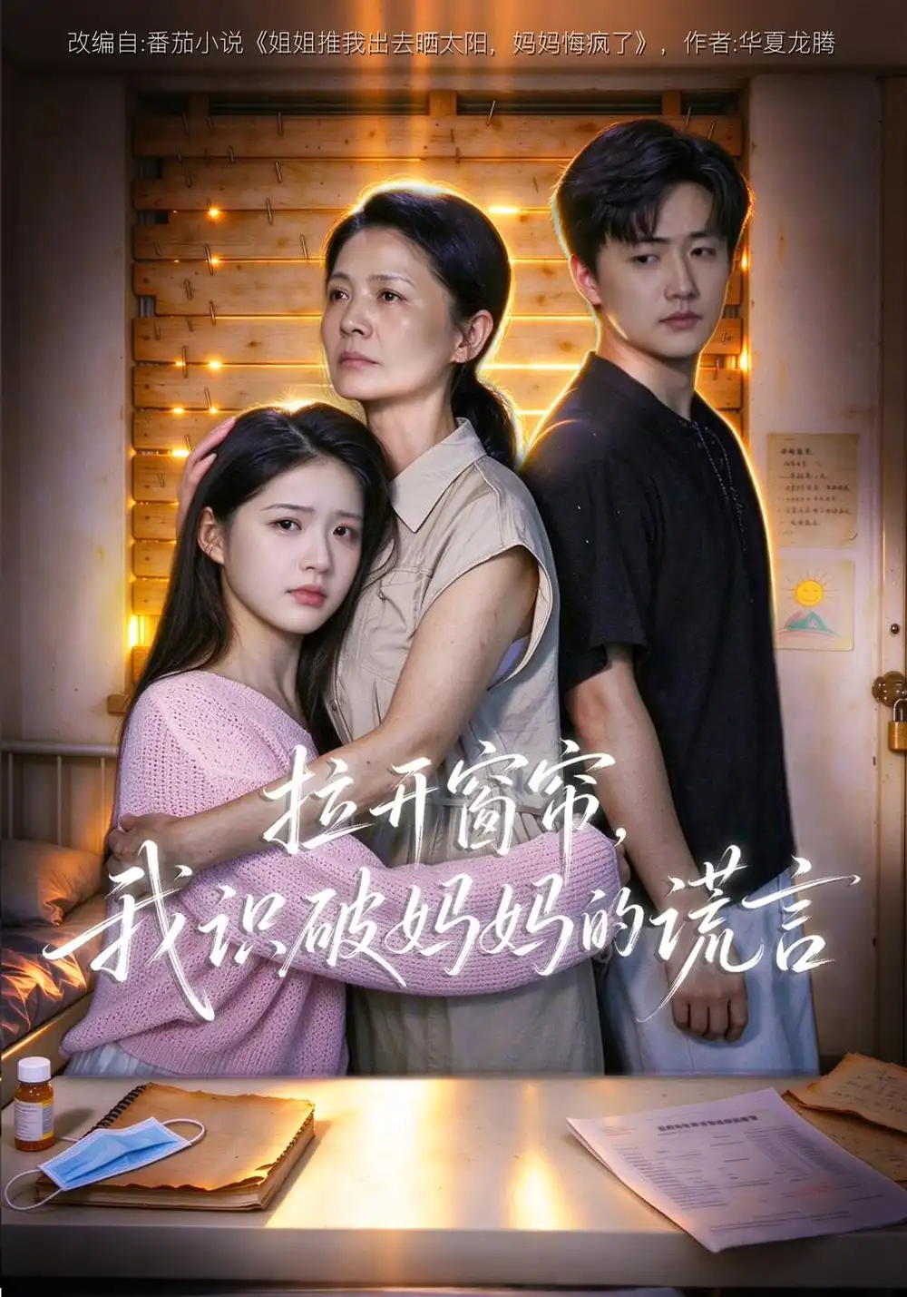 《拉开窗帘，我识破妈妈的谎言》