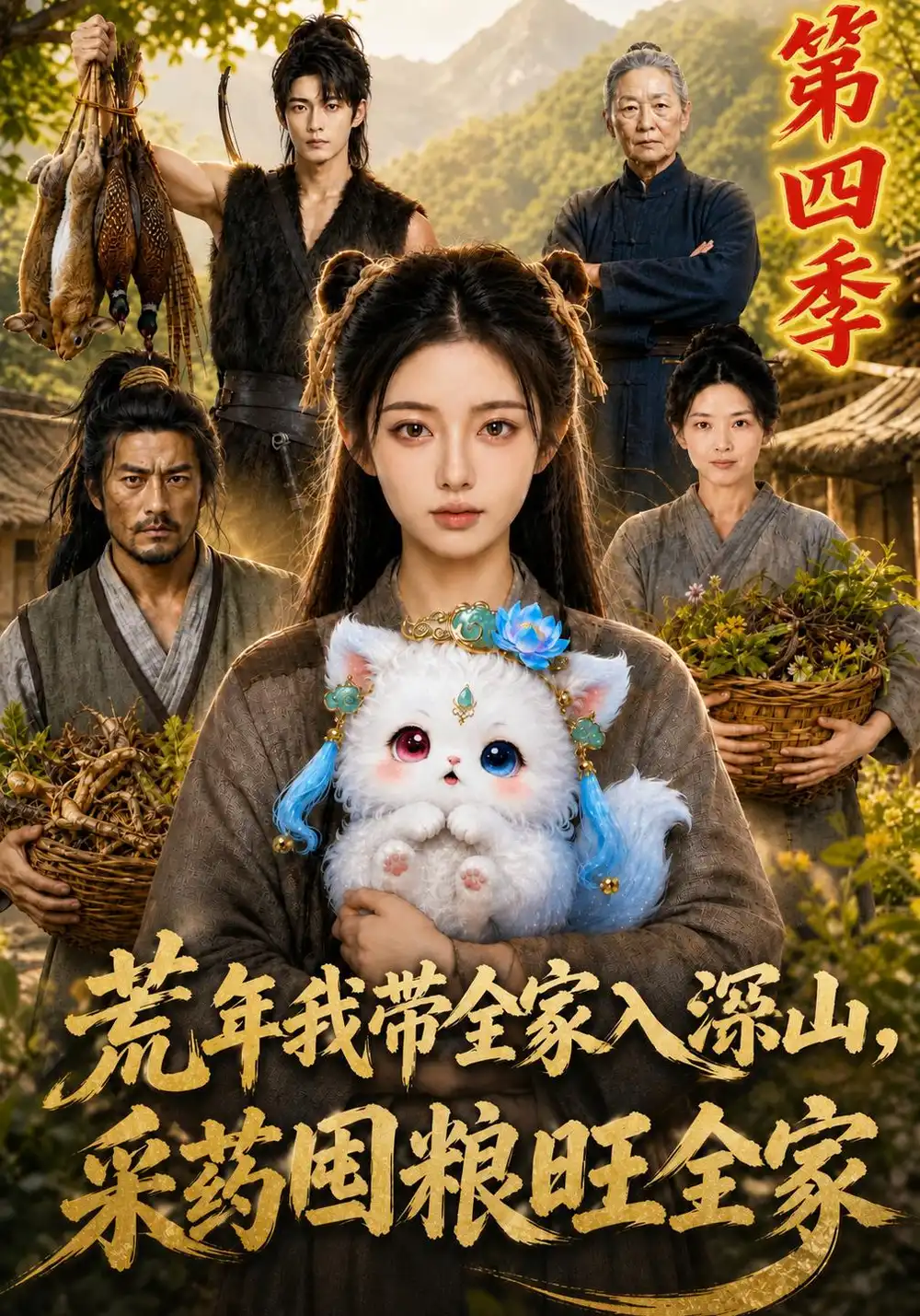 《荒年我带全家入深山，采药囤粮旺全家》第四季
