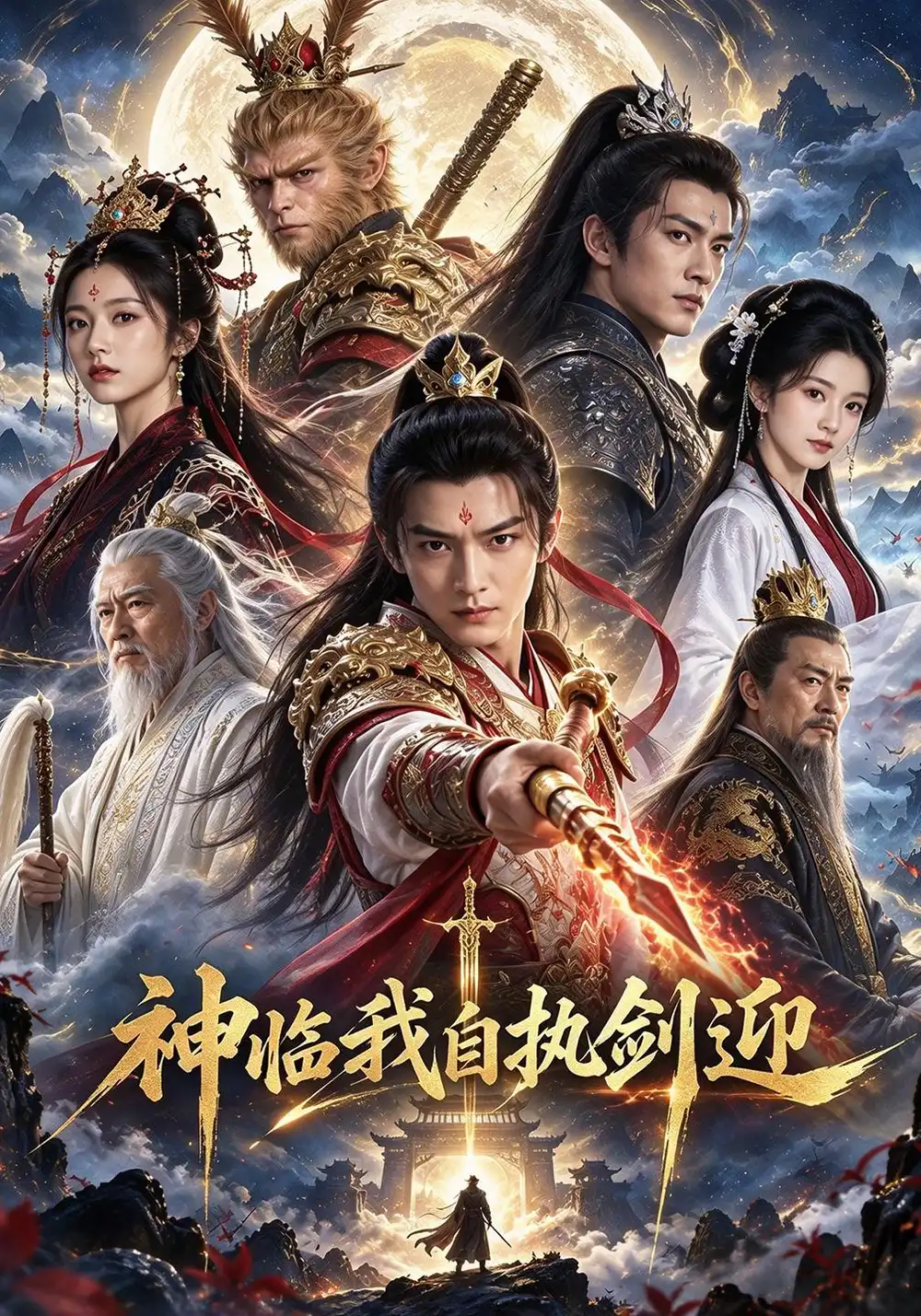 《神临我自执剑迎》