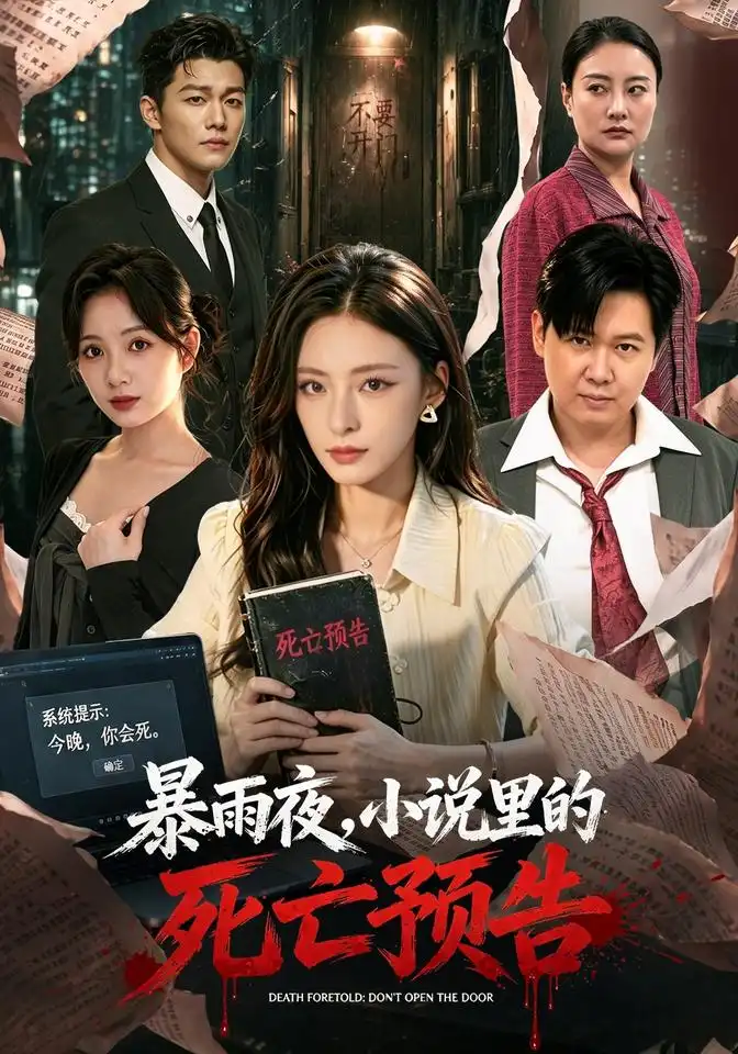 《暴雨夜,小说里的死亡预告》-看电影短剧网